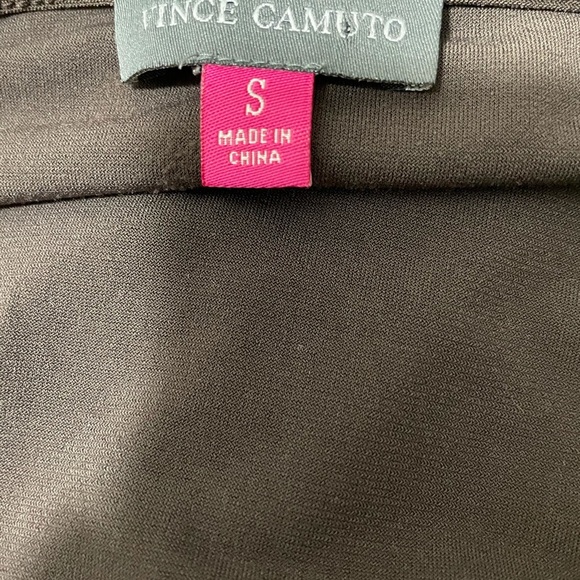 Vince Camuto pleated shoulder long sleeve size small blouse top - Picture 3 of 7